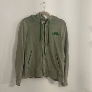 North Face zip up hoodie